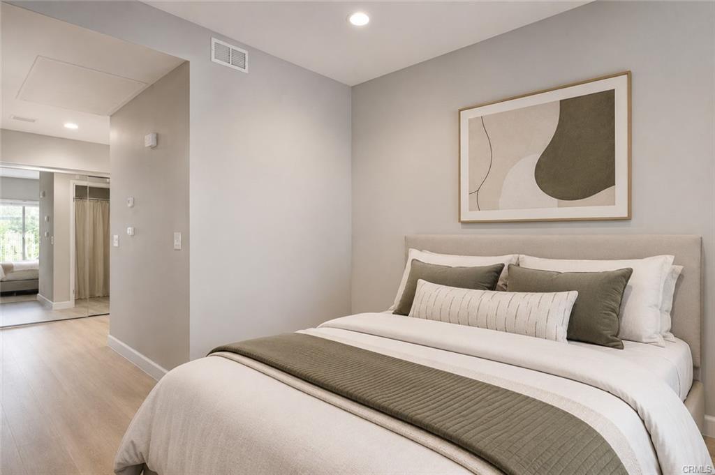 16440 Atherton St #26 — bedroom with natural light and recessed lighting