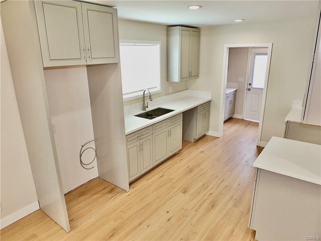 1335 W Burnett St — ADU kitchenette with new cabinetry and counters
