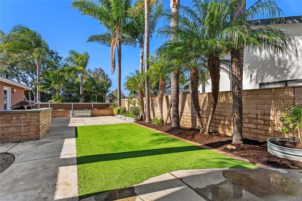 2199 National Ave — landscaped backyard with lawn and mature palms