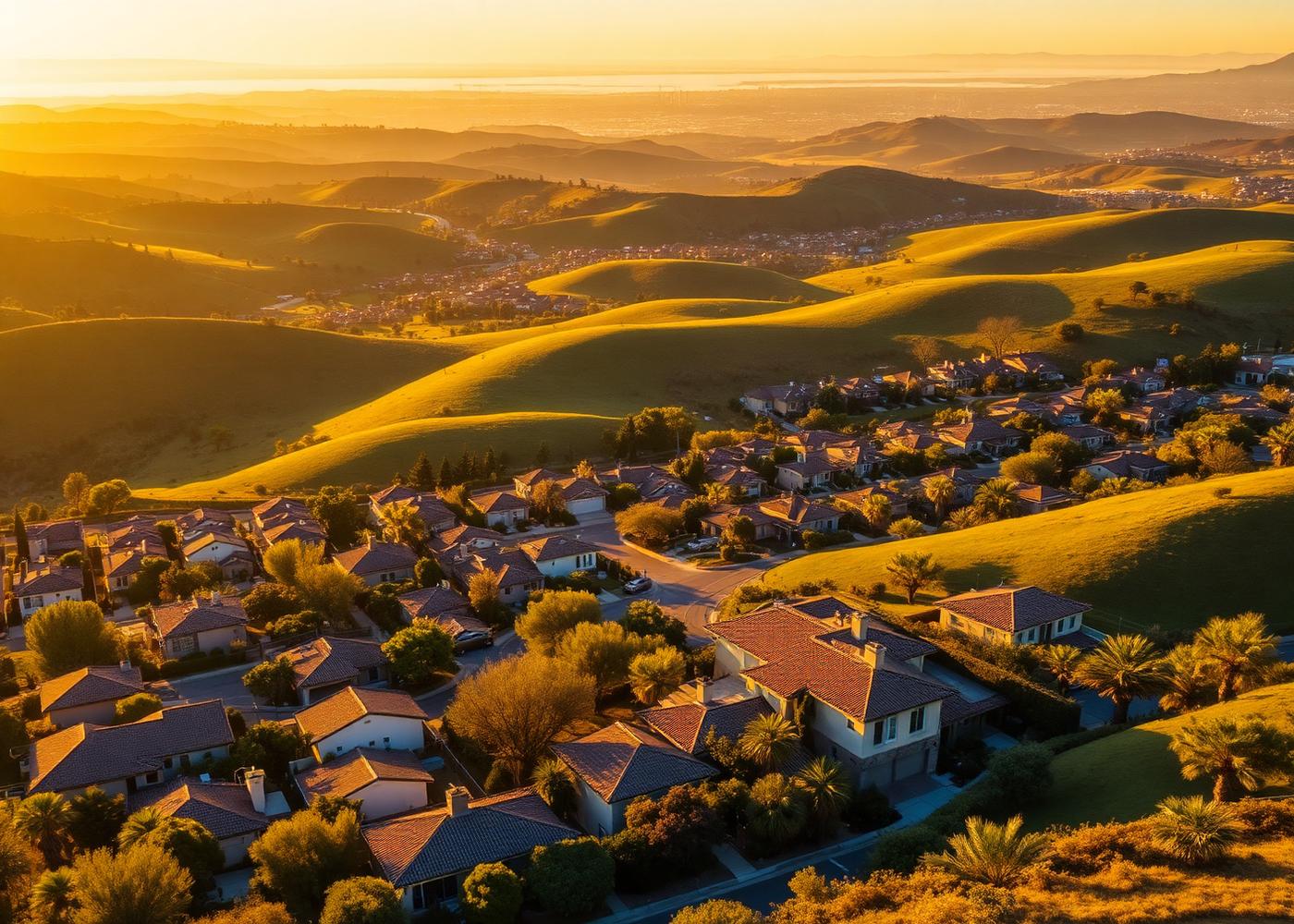 Laguna Hills neighborhoods in rolling hills