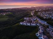 Aerial view of the Newport Ridge community